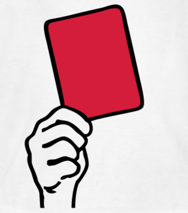 Trainer Red Card