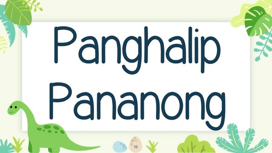Panghalip Pananong 3K Plays Quizizz