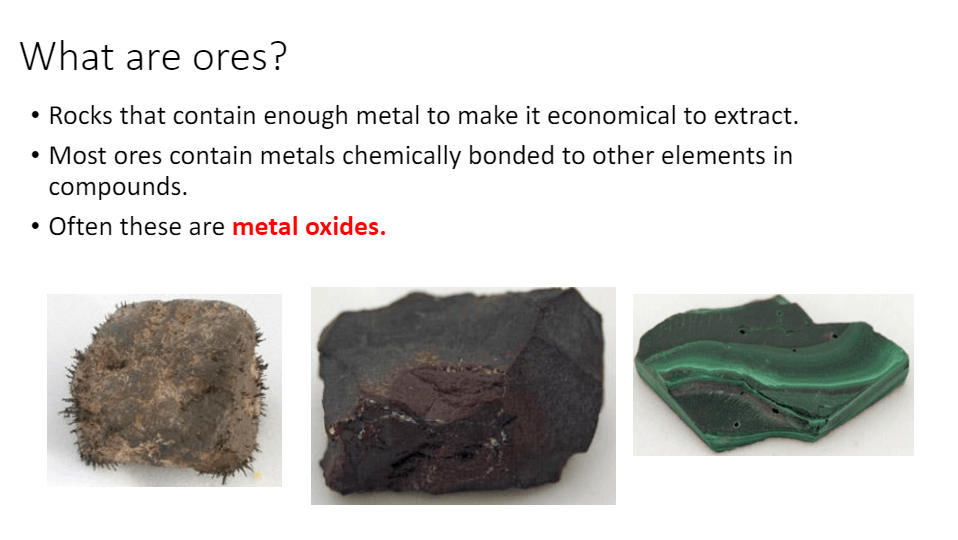 Extraction Of Metals Chemistry Quizizz