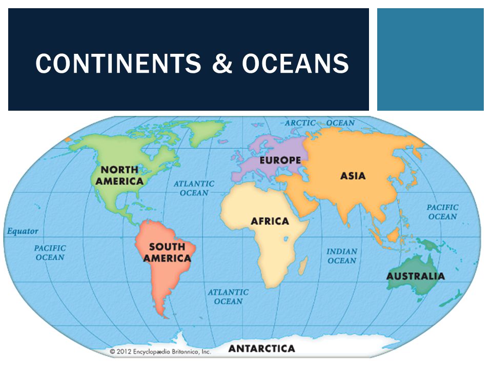 Continents And Oceans Quizizz