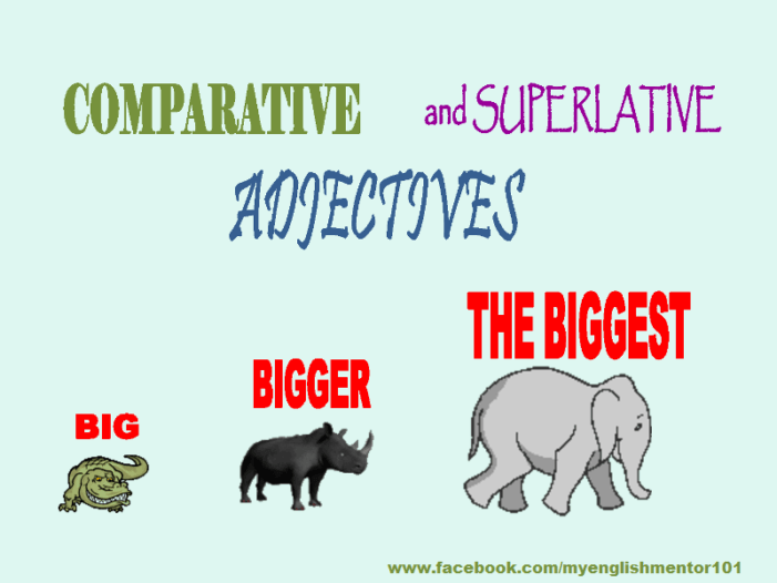 COMPARATIVE AND SUPERLATIVE ADJECTIVES Quiz Quizizz