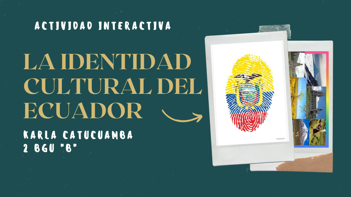 Identidad Cultural Del Ecuador 307 Jugadas Quizizz