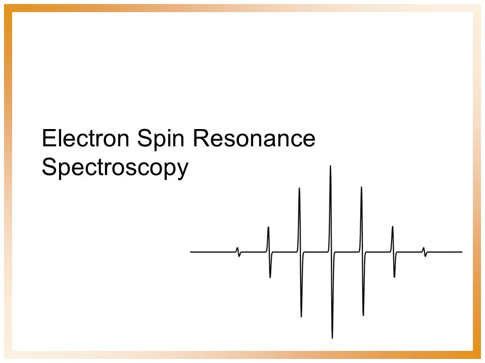 Electron Spin Resonance Quizizz