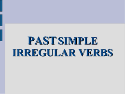 Irregular Verbs In Negative And Interrogative Forms Of Past Quizizz