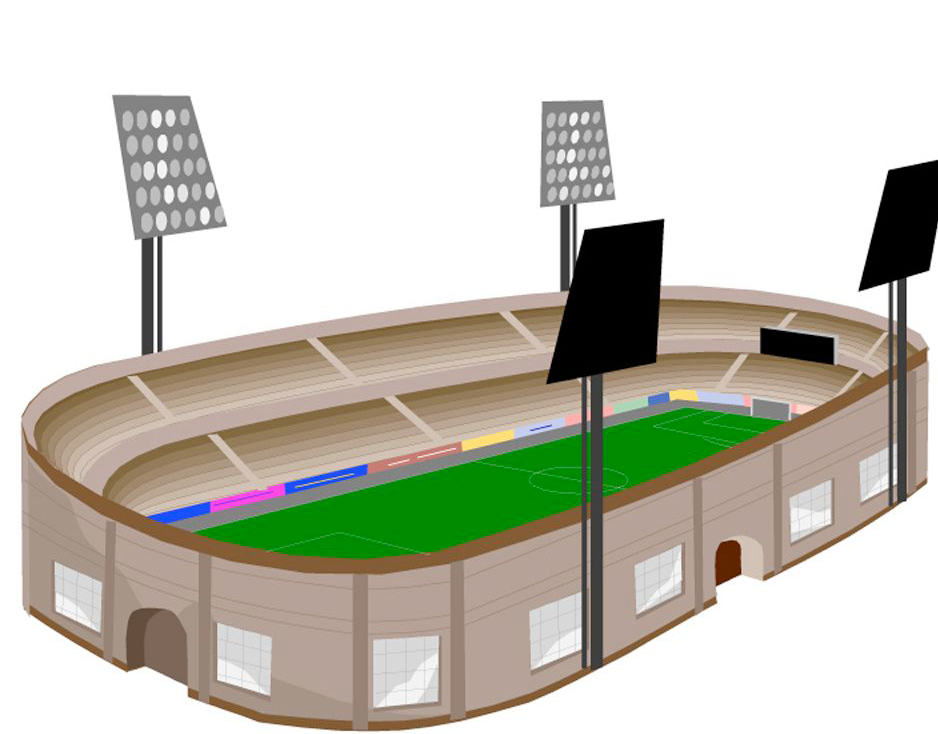Стадион картинка рисунок
