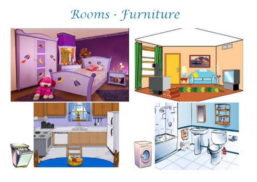 My flat my room. Комнаты и мебель Worksheet. Мебель Rooms in a House for Kids. Тема комнаты и мебель на английском. My Room мебель.
