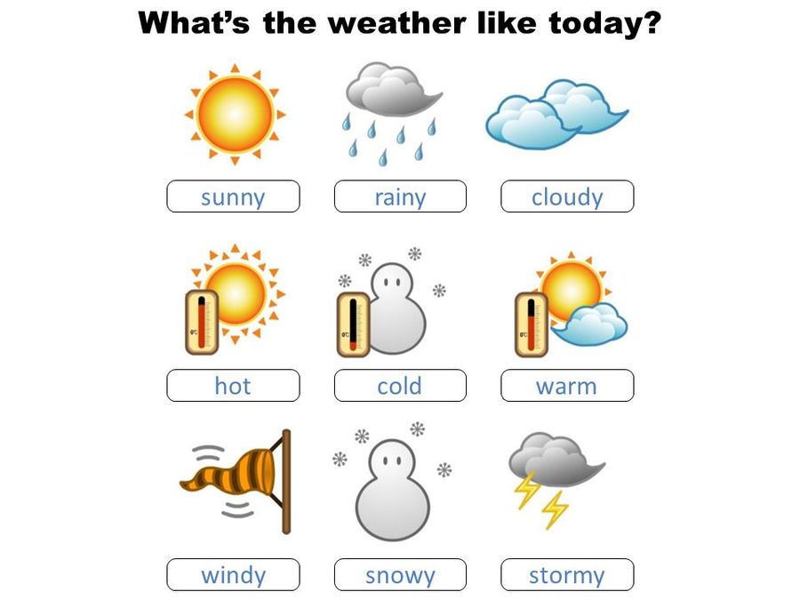 Проект по английскому языку 6 класс на тему weather forecast с переводом и картинками