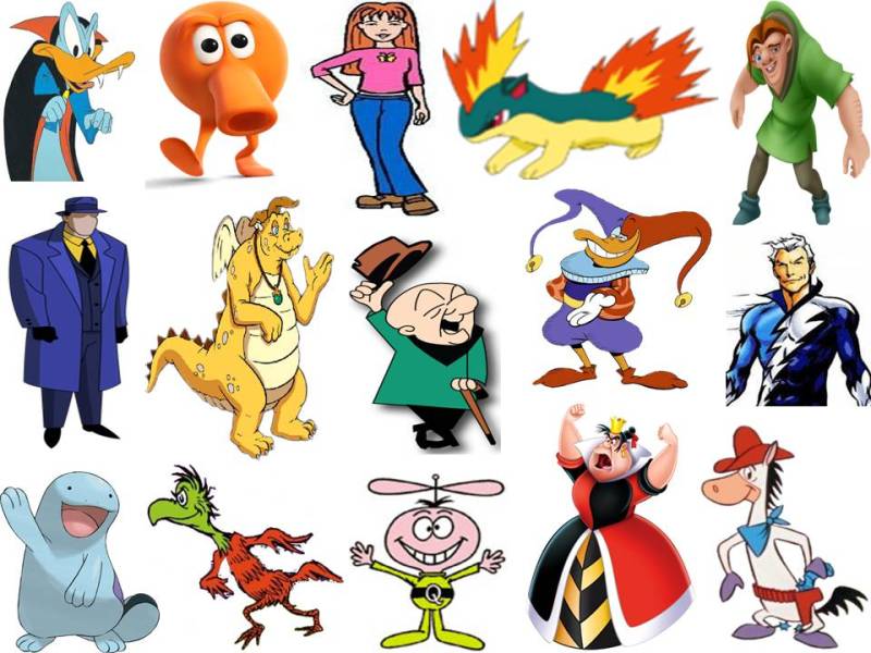 Cartoons name. Персонажи мультфильмов от a до z. Cartoon characters. Картун характер. Famous cartoons.