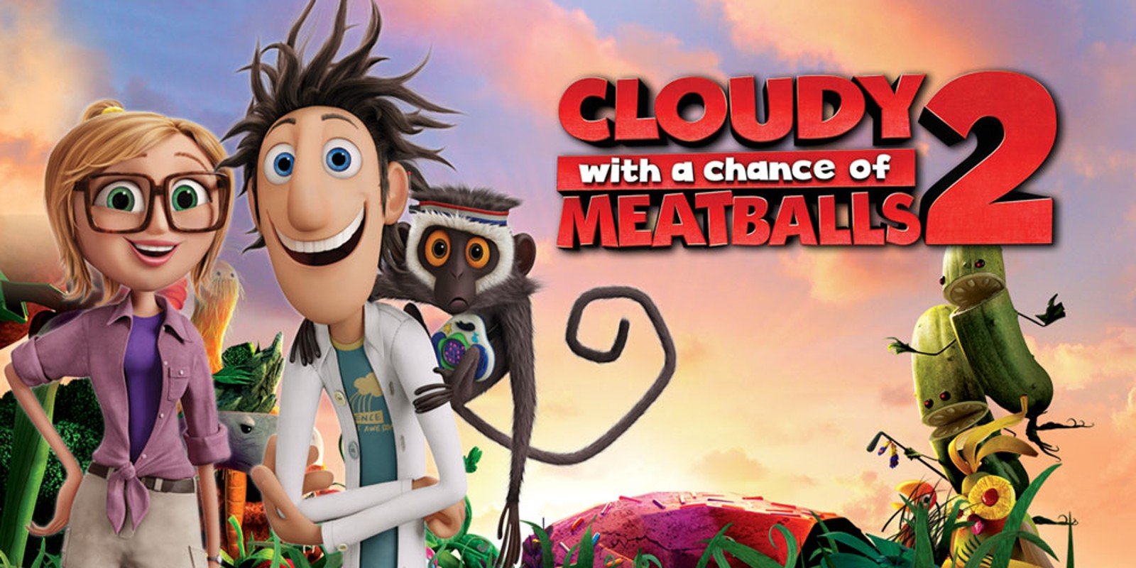 Cloudy with a chance of meatballs cop running gif