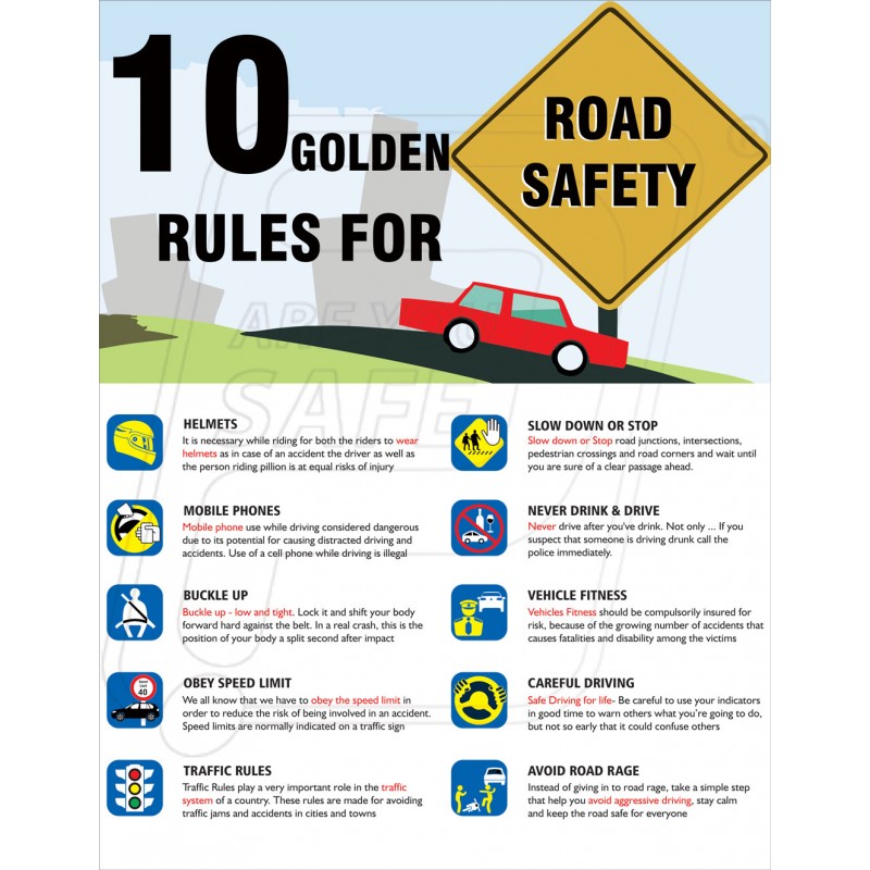 Road safety 6 класс презентация