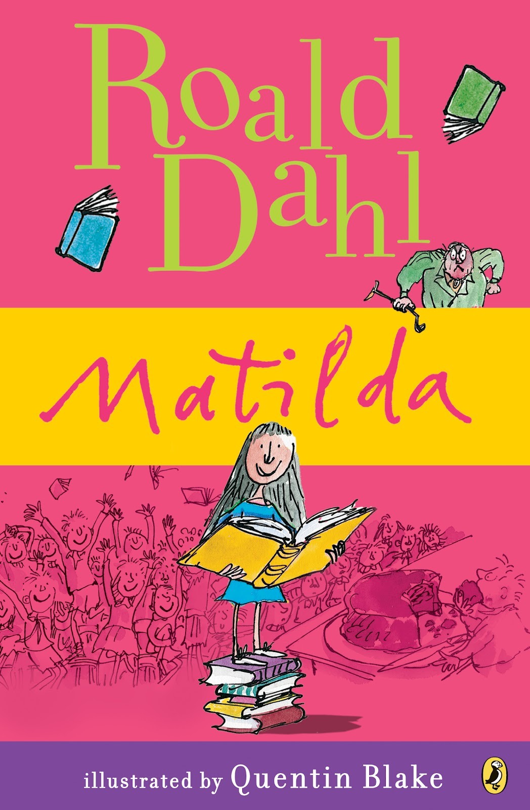 Matilda read. Роальд даль обложка.