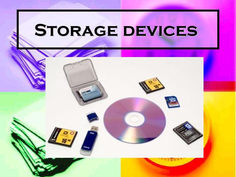 Storage devices презентация