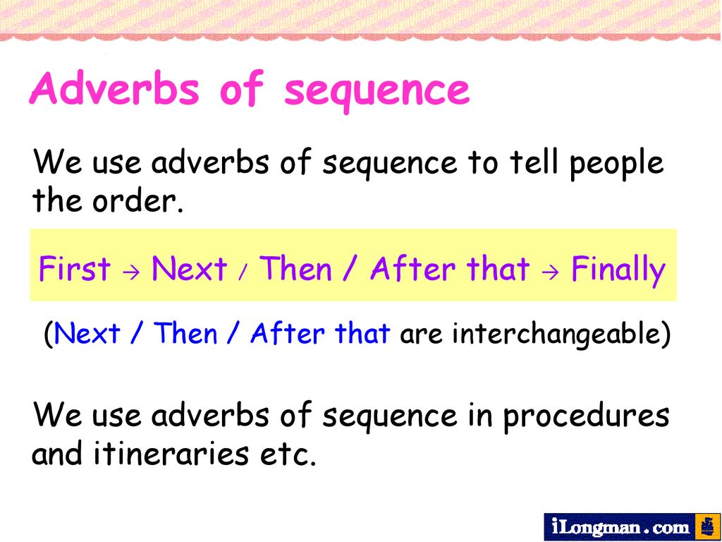 Final rule. Sequence of events английском языке. Adverbs of sequence. First next then after that finally правило. Sequence of events правило.