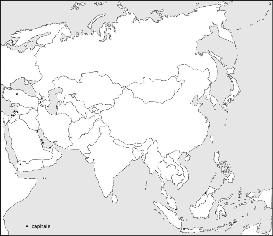 Пустая карта распечатать