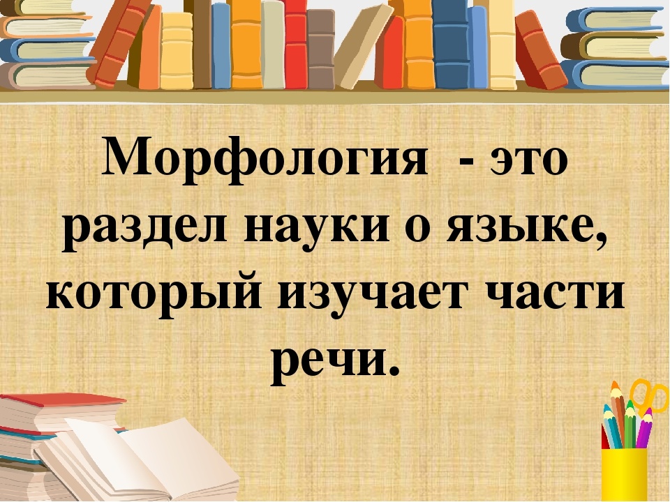 Альбом заданий по разделу науки о языке морфология 3 класс проект