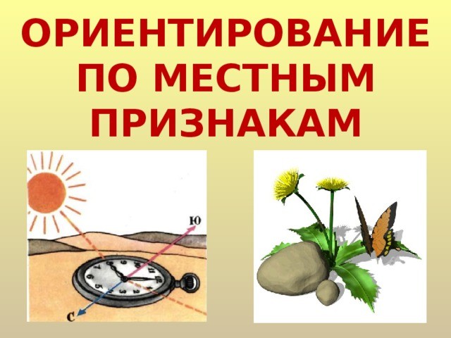 Признаков рисунок 5 2. Ориентирование по местным признакам. Ориентирование на местности 2 класс. Ориентирование по местным признакам география. Признаки ориентирования на местности.