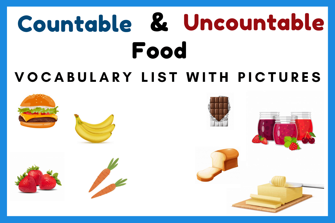 Countable and uncountable nouns food презентация