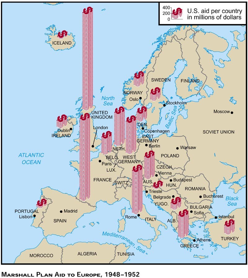 Принятие странами западной европы плана маршалла дата