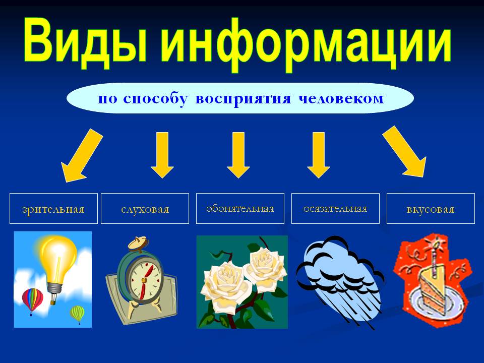 Презентация на тему что такое информация 7 класс