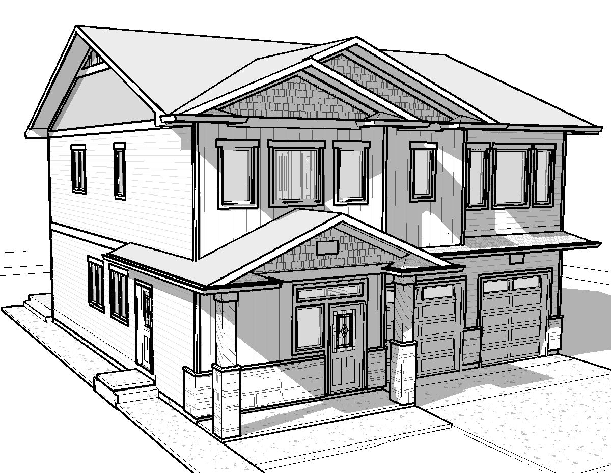 dream house design drawing