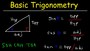 Right Triangle Trigonometry: Find a missing triangle side