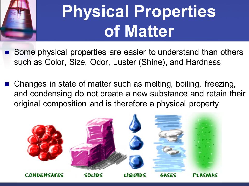 Physical Properties Of Matter 