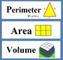 Perimeter, Area, and volume