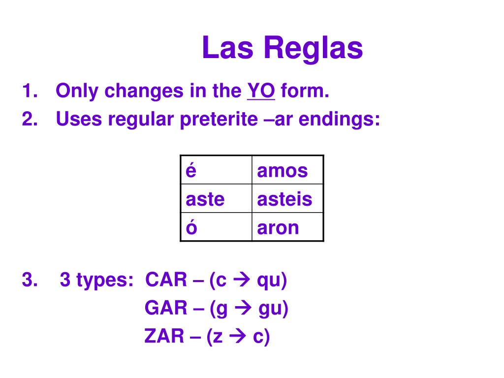 preterite-car-gar-and-zar-verbs-quizizz