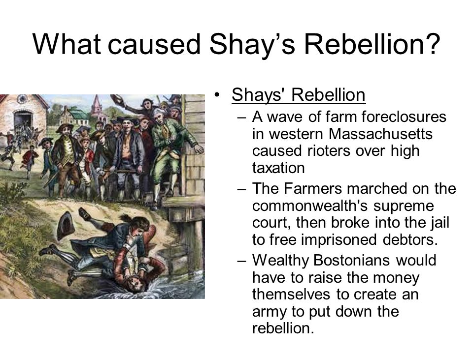 essay about shays rebellion