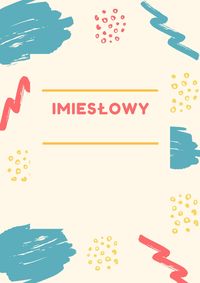 Imiesłowy - Klasa 7 - Quiz