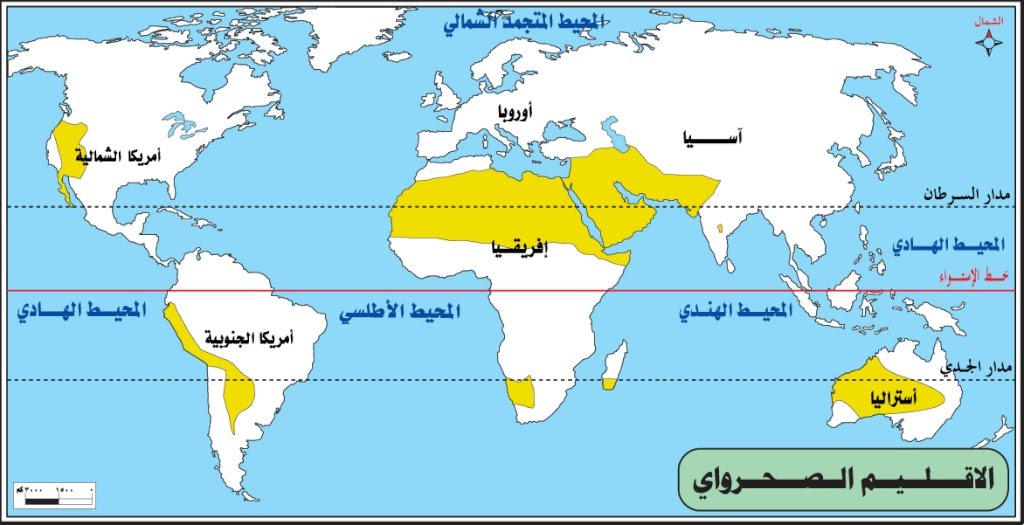 البيئة المدارية والصحراوية