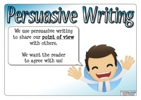 Persuasive Writing Flashcards - Quizizz