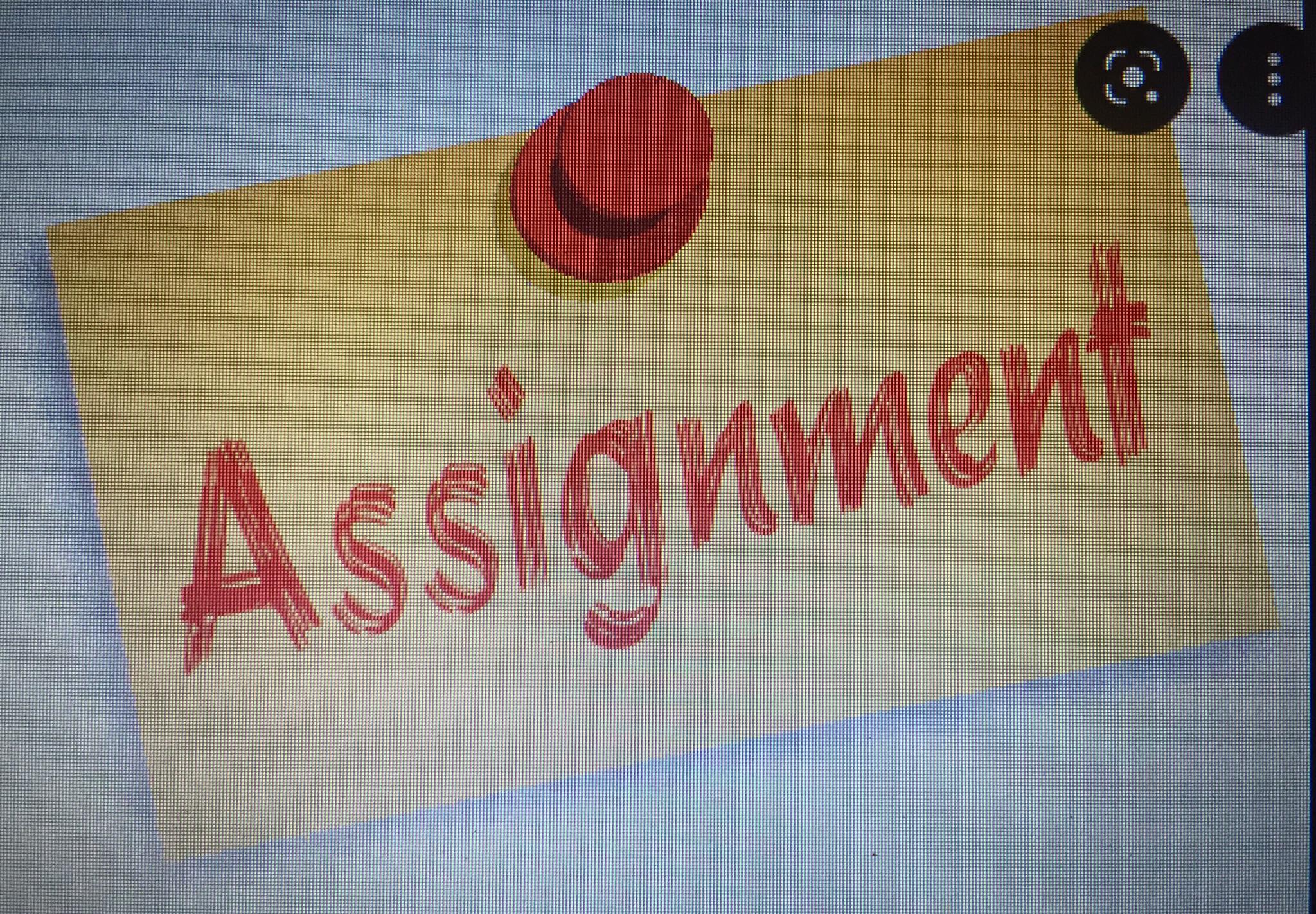 assignment