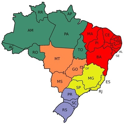 QUIZ das capitais dos Estados do BRASIL. PERGUNTAS E RESPOSTAS DAS