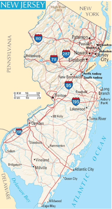 The Four Regions of New Jersey | Social Studies - Quizizz