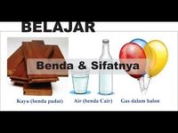 benda padat cair dan gas - Kelas 3 - Kuis