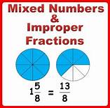 Mixed Numbers and Improper Fractions - Class 3 - Quizizz