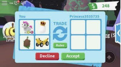 Roblox Adopt Me Trading Values - Update Log