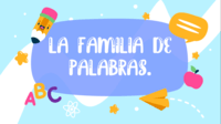 Familia de palabras - Grado 11 - Quizizz