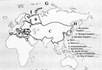 SSWH4 Byzantine, Russia, & Mongols Geographic Map Quiz