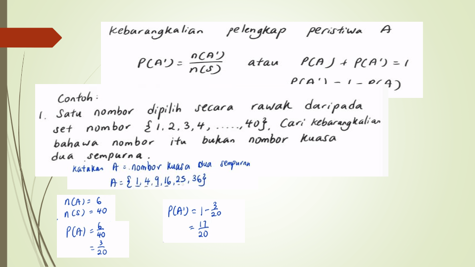 Bab 13 KEBARANGKALIAN | Mathematics - Quizizz