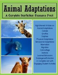 animal adaptations - Class 5 - Quizizz