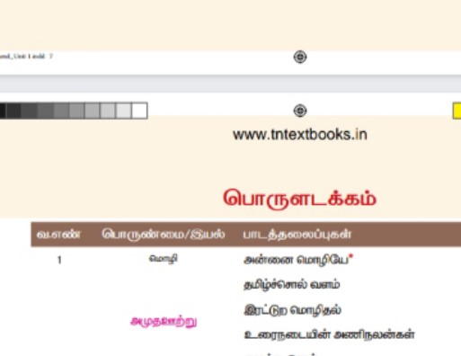 Tamil - Klasa 8 - Quiz