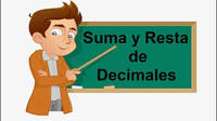 Sumar decimales - Grado 5 - Quizizz