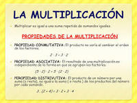 Propriedades da multiplicação - Série 5 - Questionário