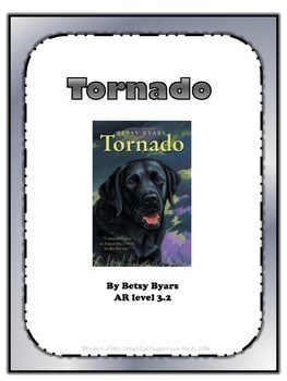 Tornado By Betsy Byars Wmk Quiz Quizizz