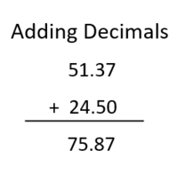 Adding Decimals - Class 7 - Quizizz
