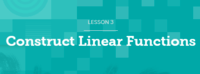 Construct Linear Functions 5.3