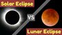 Solar Eclipses vs. Lunar Eclipses