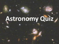 kosmologi dan astronomi - Kelas 5 - Kuis